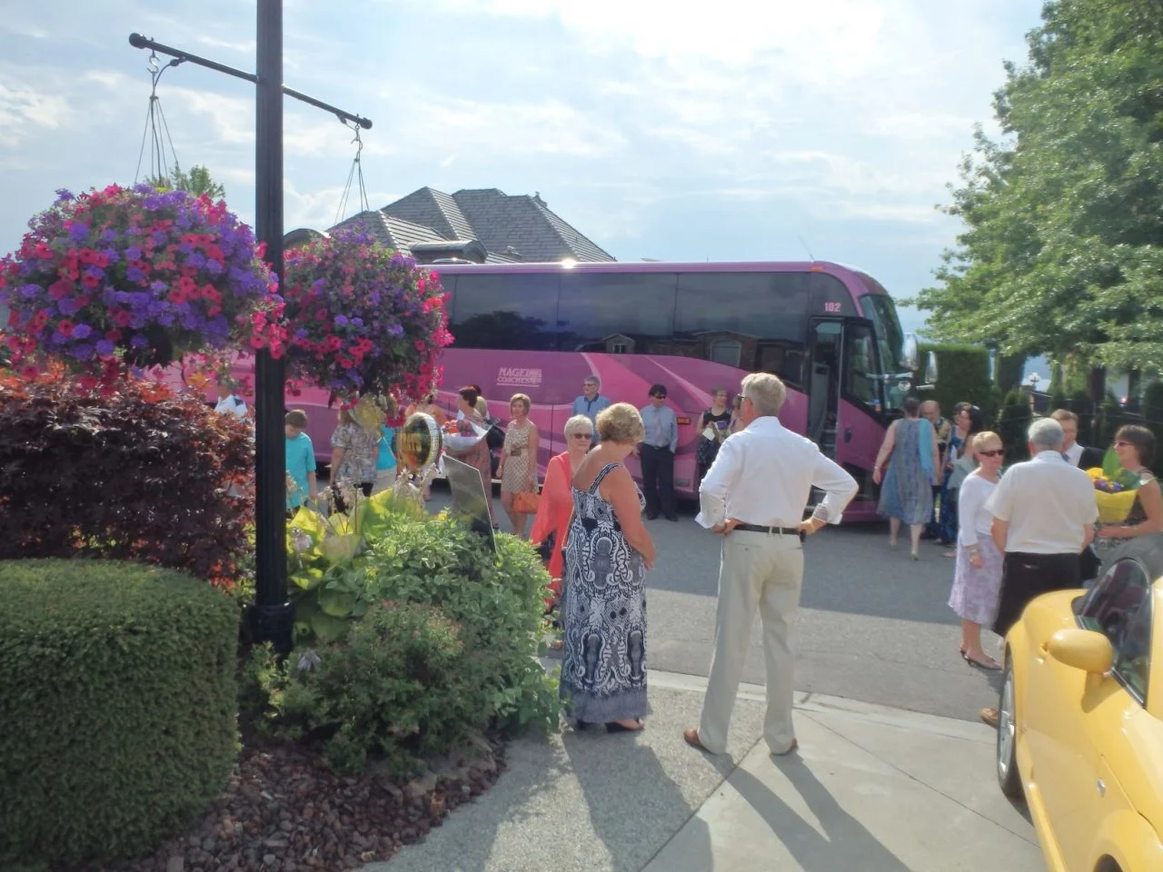 Nagel Coach with party passengers